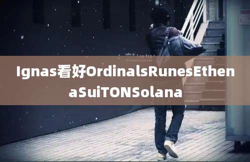 Ignas看好OrdinalsRunesEthenaSuiTONSolana