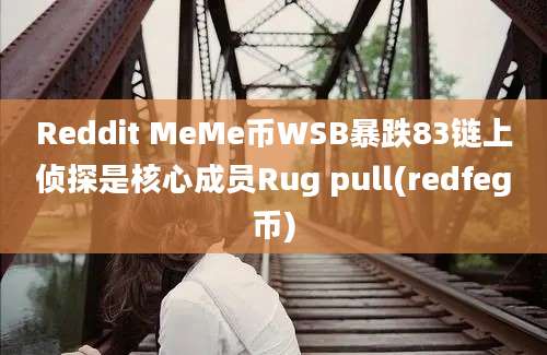 Reddit MeMe币WSB暴跌83链上侦探是核心成员Rug pull(redfeg币)