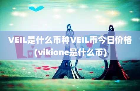 VEIL是什么币种VEIL币今日价格(vikione是什么币)