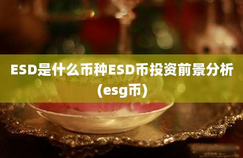 ESD是什么币种ESD币投资前景分析(esg币)