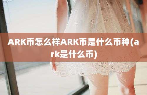 ARK币怎么样ARK币是什么币种(ark是什么币)