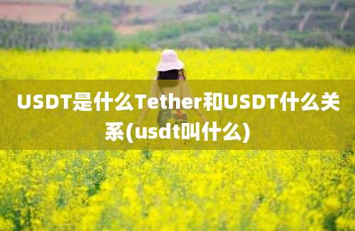 USDT是什么Tether和USDT什么关系(usdt叫什么)