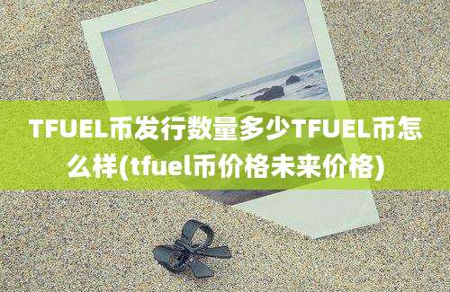 TFUEL币发行数量多少TFUEL币怎么样(tfuel币价格未来价格)