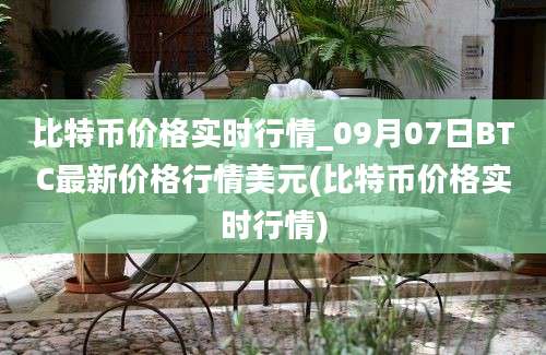 比特币价格实时行情_09月07日BTC最新价格行情美元(比特币价格实时行情)