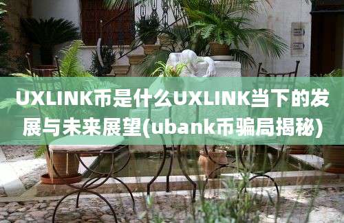 UXLINK币是什么UXLINK当下的发展与未来展望(ubank币骗局揭秘)