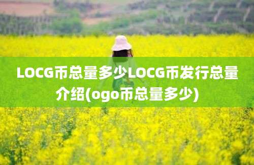 LOCG币总量多少LOCG币发行总量介绍(ogo币总量多少)