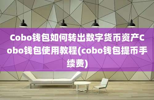 Cobo钱包如何转出数字货币资产Cobo钱包使用教程(cobo钱包提币手续费)