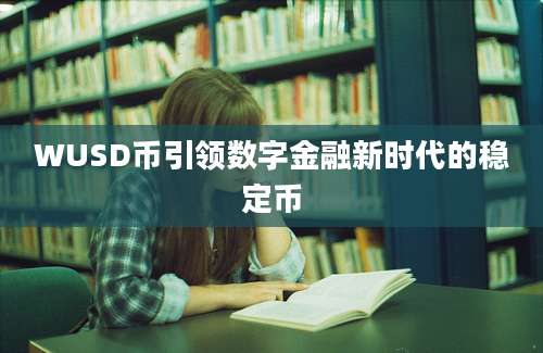 WUSD币引领数字金融新时代的稳定币