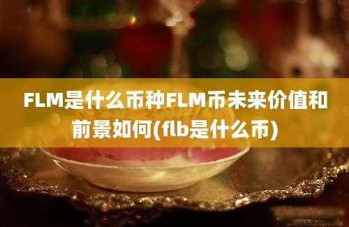 FLM是什么币种FLM币未来价值和前景如何(flb是什么币)