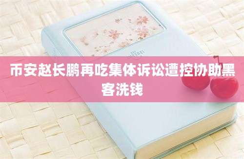 币安赵长鹏再吃集体诉讼遭控协助黑客洗钱