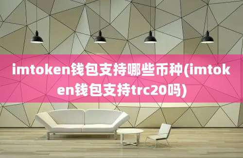 imtoken钱包支持哪些币种(imtoken钱包支持trc20吗)