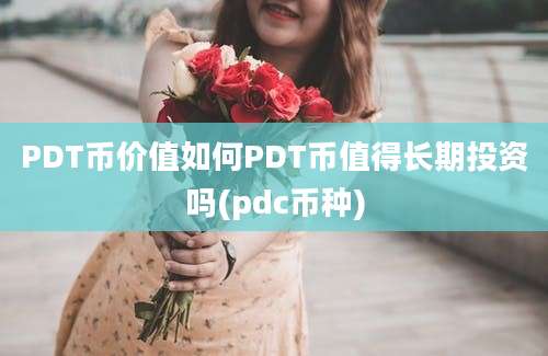 PDT币价值如何PDT币值得长期投资吗(pdc币种)