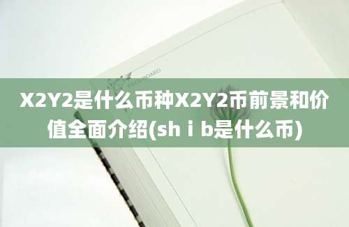 X2Y2是什么币种X2Y2币前景和价值全面介绍(shⅰb是什么币)