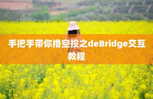 手把手带你撸空投之deBridge交互教程