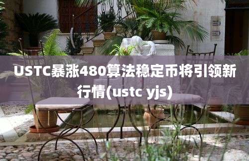 USTC暴涨480算法稳定币将引领新行情(ustc yjs)