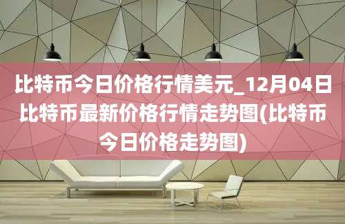 比特币今日价格行情美元_12月04日比特币最新价格行情走势图(比特币今日价格走势图)