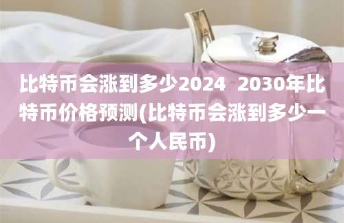 比特币会涨到多少2024  2030年比特币价格预测(比特币会涨到多少一个人民币)