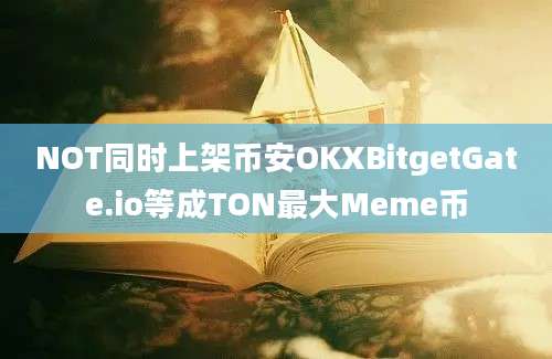 NOT同时上架币安OKXBitgetGate.io等成TON最大Meme币