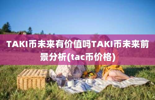 TAKI币未来有价值吗TAKI币未来前景分析(tac币价格)