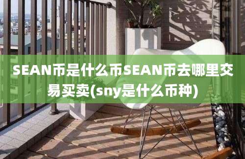 SEAN币是什么币SEAN币去哪里交易买卖(sny是什么币种)