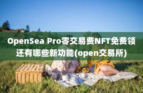 OpenSea Pro零交易费NFT免费领还有哪些新功能(open交易所)