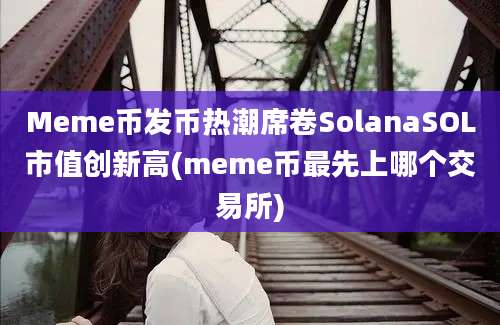 Meme币发币热潮席卷SolanaSOL市值创新高(meme币最先上哪个交易所)