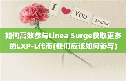 如何高效参与Linea Surge获取更多的LXP-L代币(我们应该如何参与)