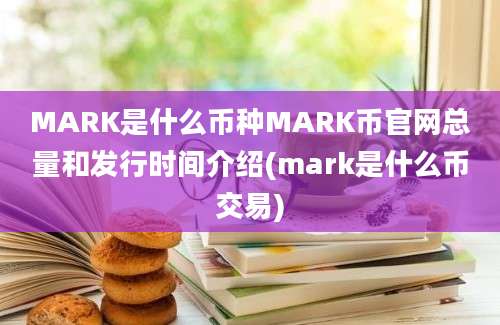 MARK是什么币种MARK币官网总量和发行时间介绍(mark是什么币交易)