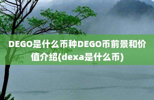 DEGO是什么币种DEGO币前景和价值介绍(dexa是什么币)