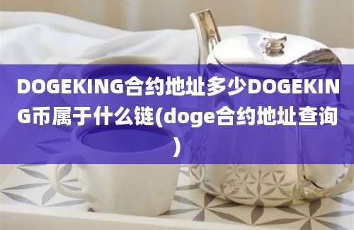 DOGEKING合约地址多少DOGEKING币属于什么链(doge合约地址查询)