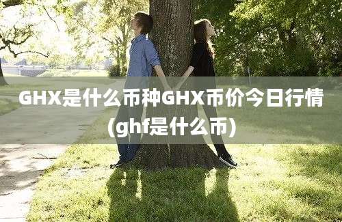 GHX是什么币种GHX币价今日行情(ghf是什么币)