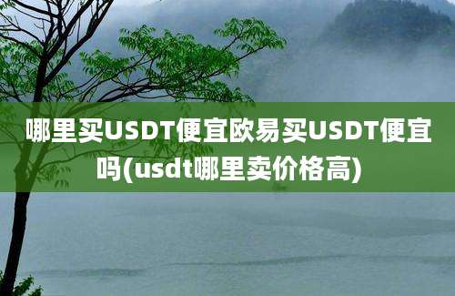 哪里买USDT便宜欧易买USDT便宜吗(usdt哪里卖价格高)