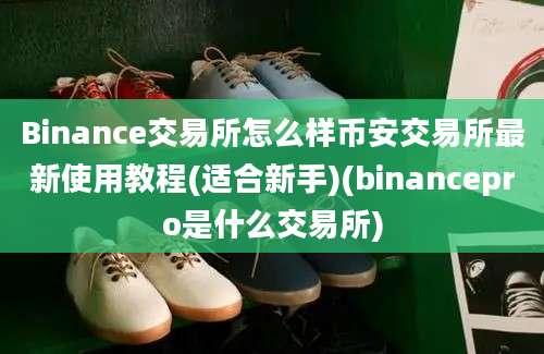 Binance交易所怎么样币安交易所最新使用教程(适合新手)(binancepro是什么交易所)