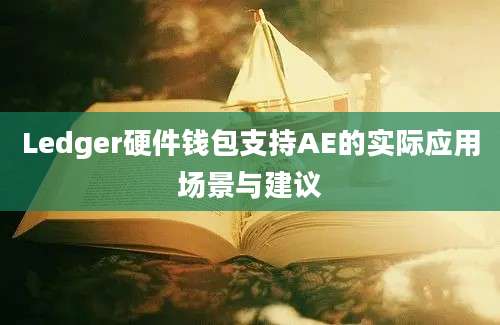 Ledger硬件钱包支持AE的实际应用场景与建议