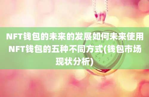 NFT钱包的未来的发展如何未来使用NFT钱包的五种不同方式(钱包市场现状分析)