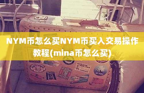 NYM币怎么买NYM币买入交易操作教程(mina币怎么买)