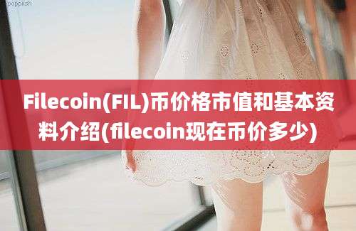 Filecoin(FIL)币价格市值和基本资料介绍(filecoin现在币价多少)