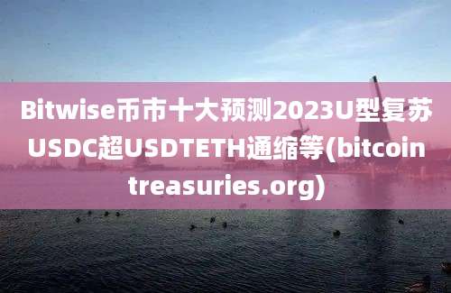 Bitwise币市十大预测2023U型复苏USDC超USDTETH通缩等(bitcointreasuries.org)