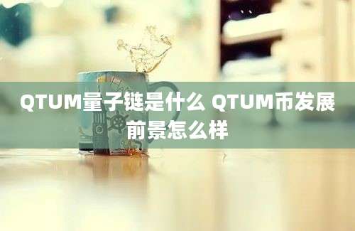 QTUM量子链是什么 QTUM币发展前景怎么样