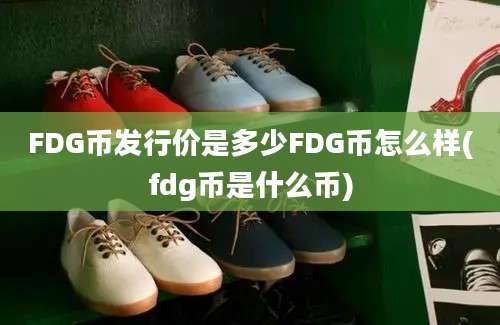 FDG币发行价是多少FDG币怎么样(fdg币是什么币)