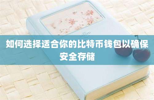 如何选择适合你的比特币钱包以确保安全存储