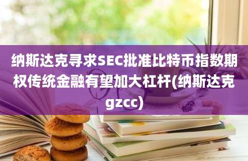 纳斯达克寻求SEC批准比特币指数期权传统金融有望加大杠杆(纳斯达克gzcc)