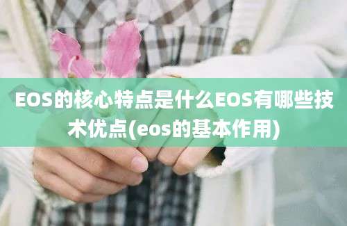 EOS的核心特点是什么EOS有哪些技术优点(eos的基本作用)