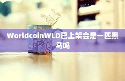 WorldcoinWLD已上架会是一匹黑马吗