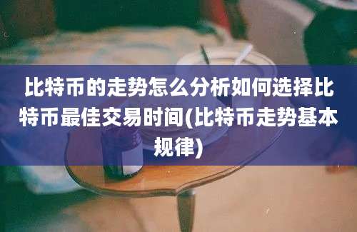 比特币的走势怎么分析如何选择比特币最佳交易时间(比特币走势基本规律)