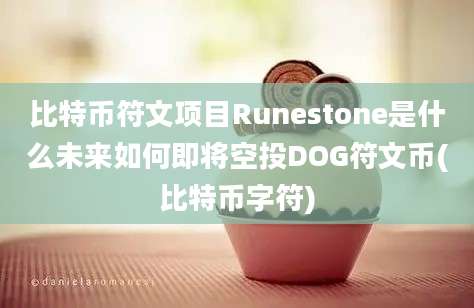 比特币符文项目Runestone是什么未来如何即将空投DOG符文币(比特币字符)