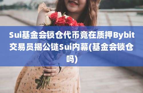 Sui基金会锁仓代币竟在质押Bybit交易员揭公链Sui内幕(基金会锁仓吗)