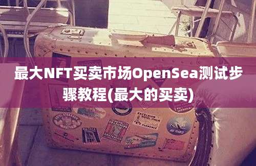 最大NFT买卖市场OpenSea测试步骤教程(最大的买卖)