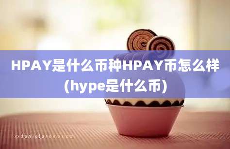 HPAY是什么币种HPAY币怎么样(hype是什么币)