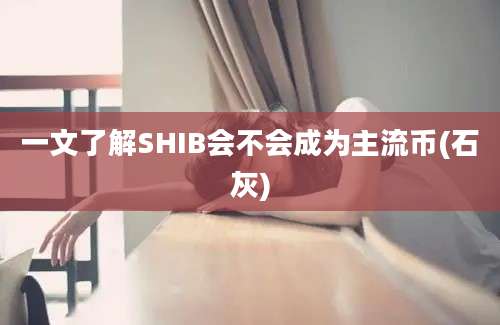 一文了解SHIB会不会成为主流币(石灰)